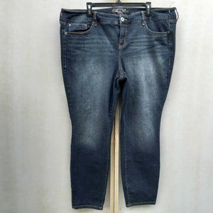 Torrid Premium Mid-Rise Skinny Jeans Plus Size 22 Stretch